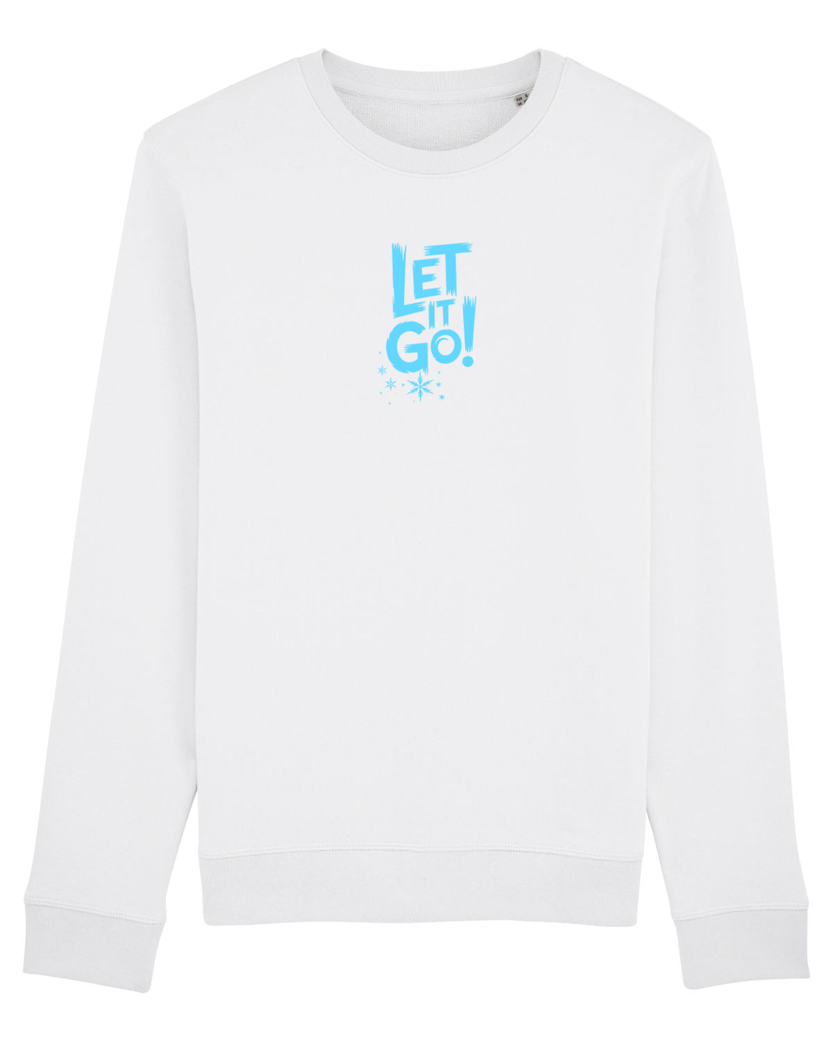 Bluză mânecă lungă Unisex Rise White