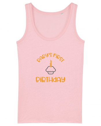 Baby's First Birthday Cotton Pink