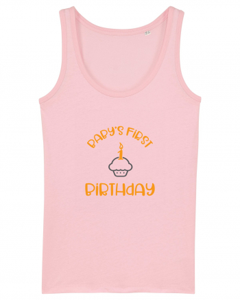 Baby's First Birthday Cotton Pink