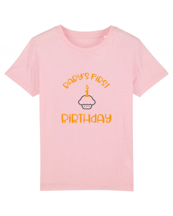 Baby's First Birthday Cotton Pink