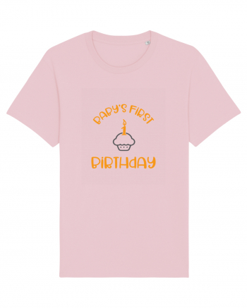 Baby's First Birthday Cotton Pink