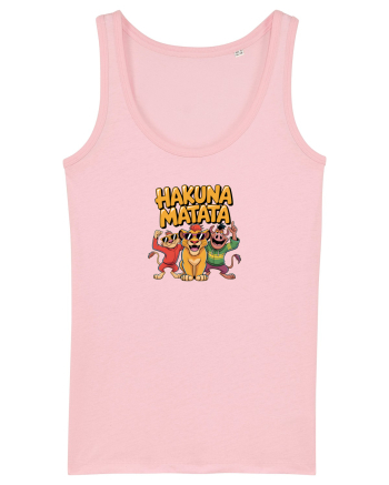 HAKUNA MATATA - NO WORRIES - FARA GRIJI Cotton Pink