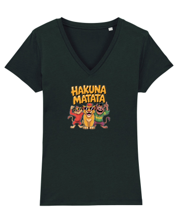 HAKUNA MATATA - NO WORRIES - FARA GRIJI Black