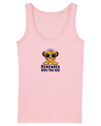 REMEMBER WHO YOU ARE - NU UITA CINE ESTI Cotton Pink
