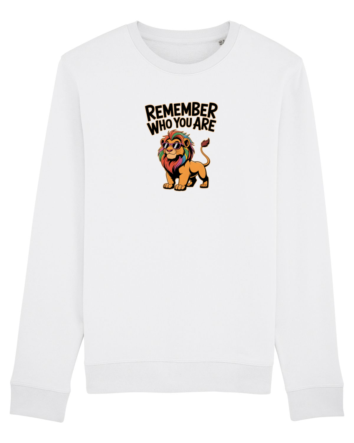 Bluză mânecă lungă Unisex Rise White