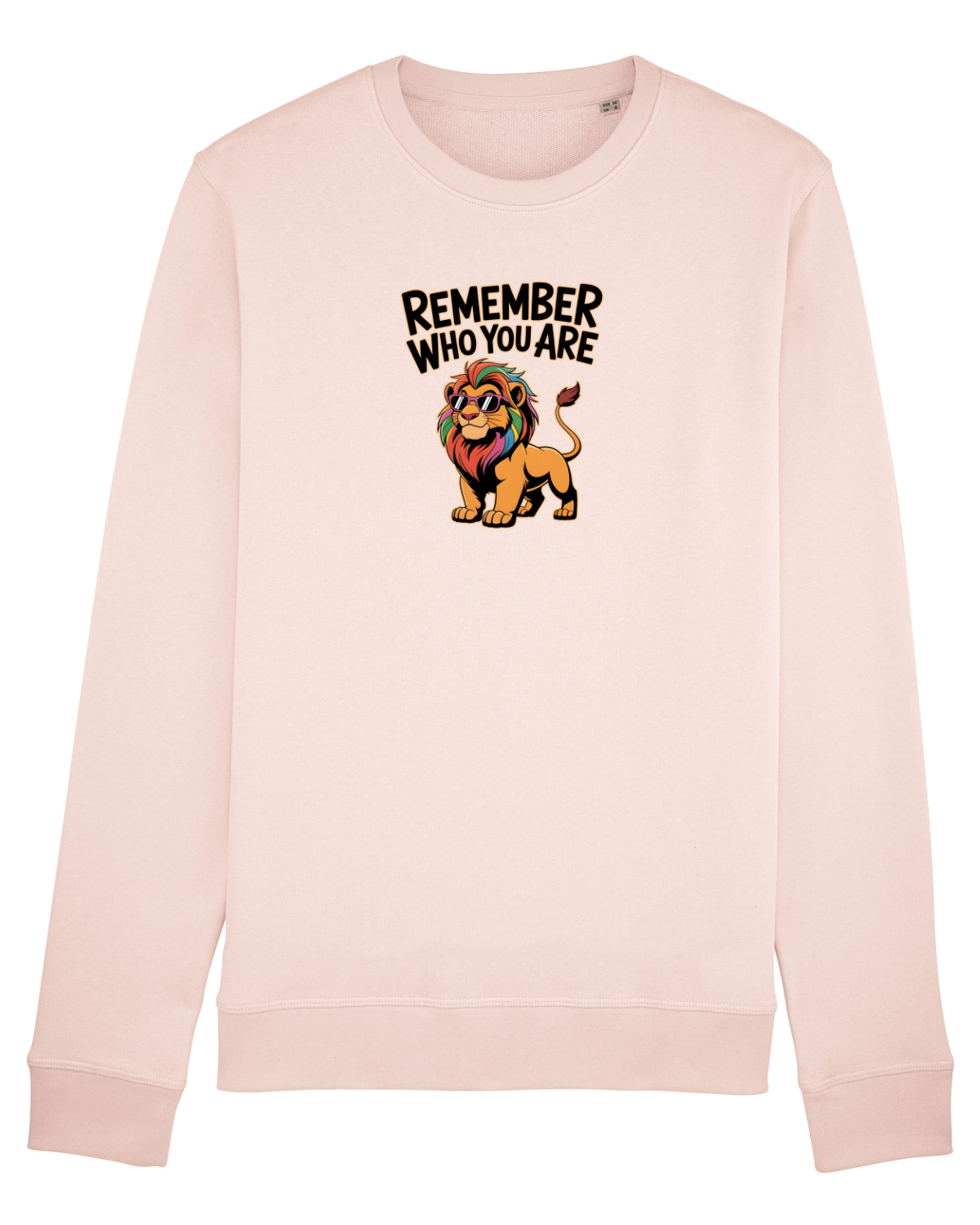 Bluză mânecă lungă Unisex Rise Candy Pink