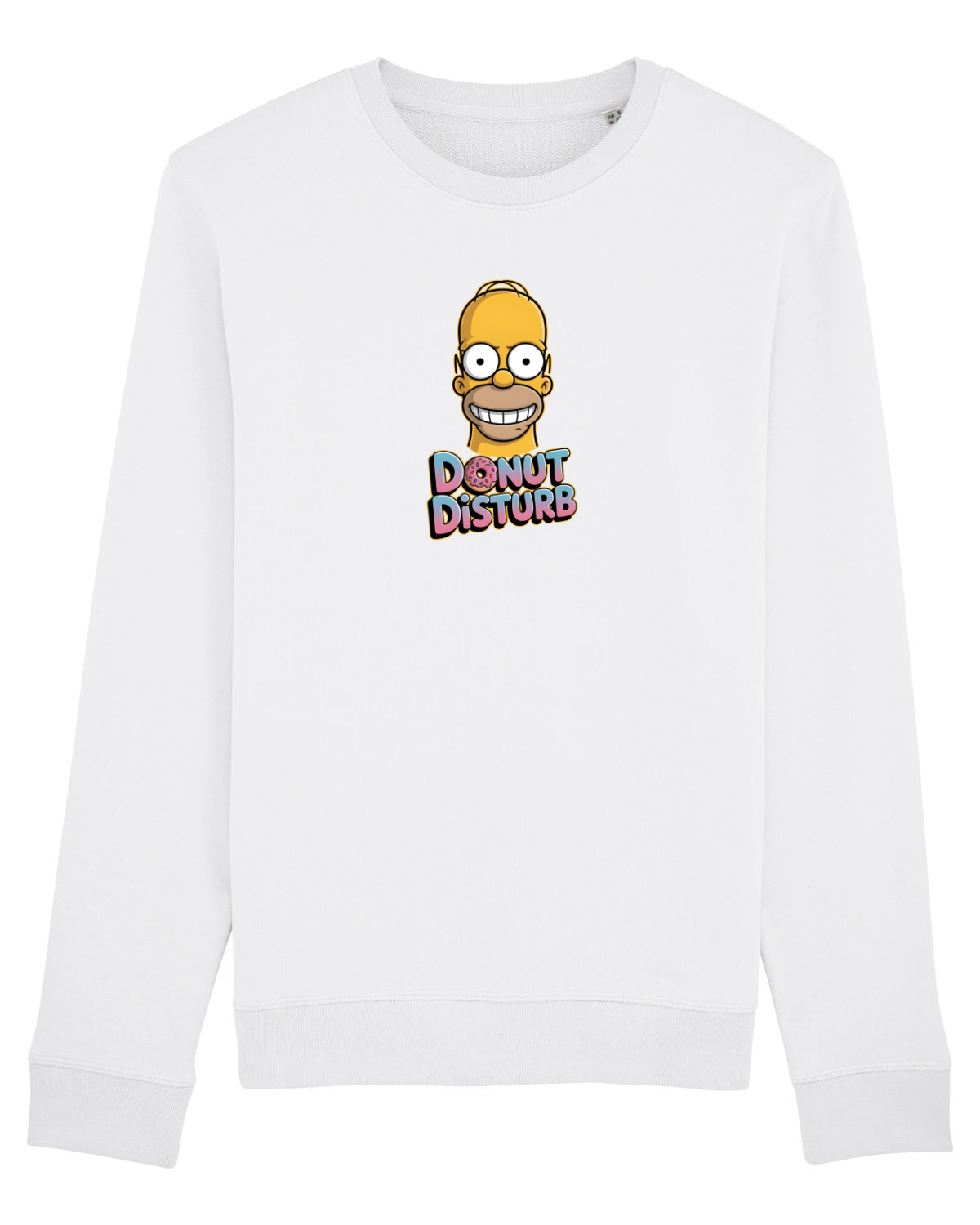 Bluză mânecă lungă Unisex Rise White