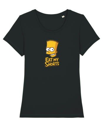 EAT MY SHORTS Black