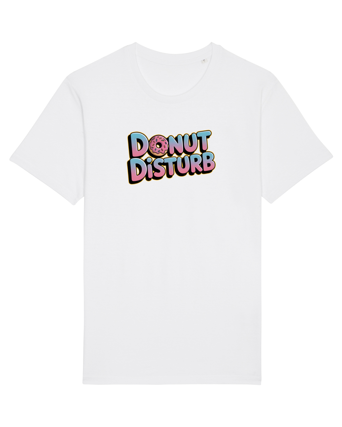 Tricou mânecă scurtă Unisex Rocker White