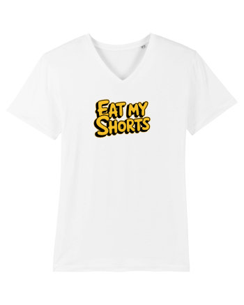 EAT MY SHORTS 2 White
