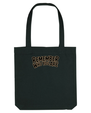 REMEMBER WHO YOU ARE - NU UITA CINE ESTI 2 Black