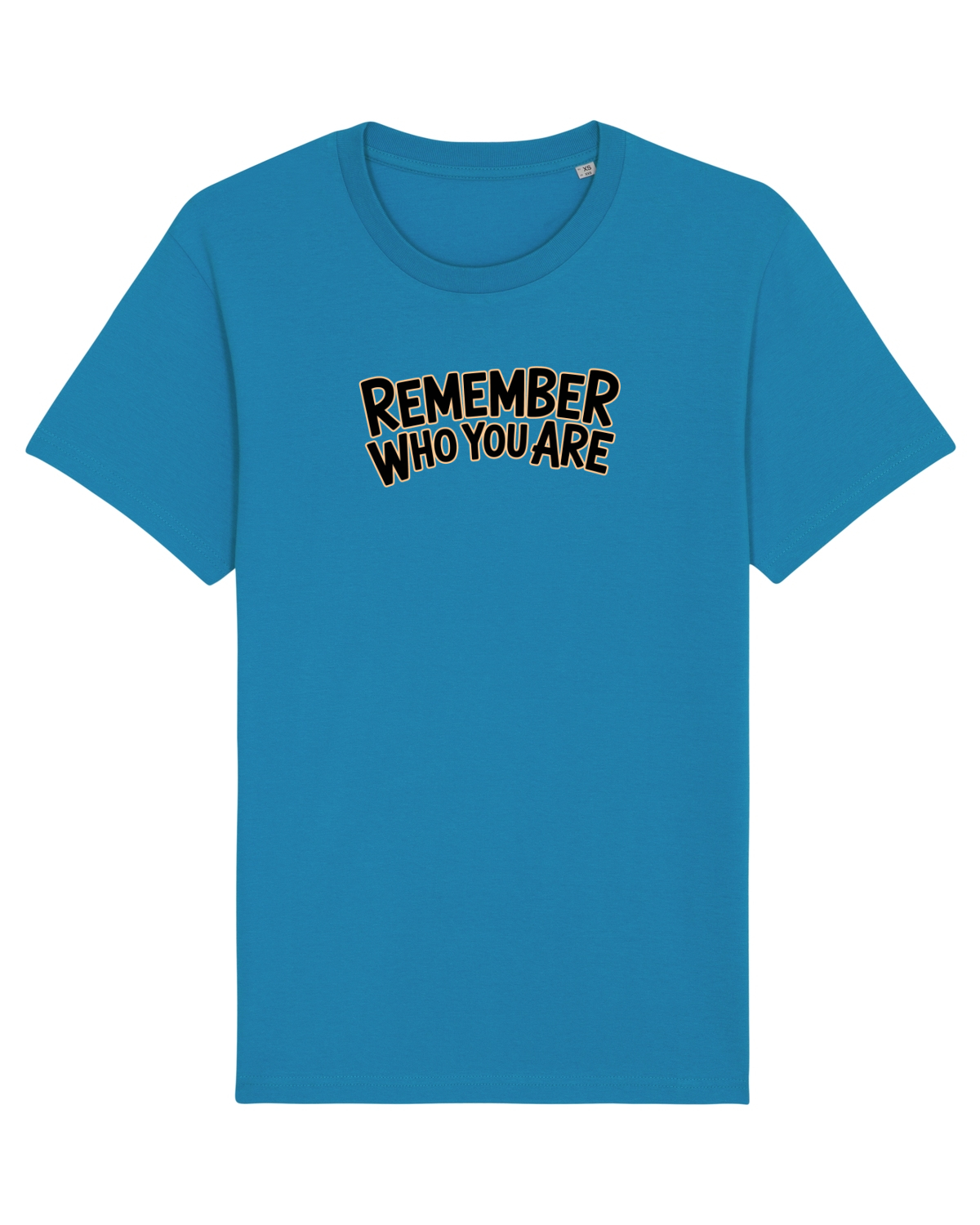 Tricou mânecă scurtă Unisex Rocker Azur