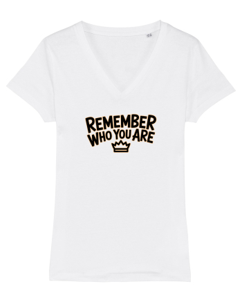 REMEMBER WHO YOU ARE - NU UITA CINE ESTI 3 White