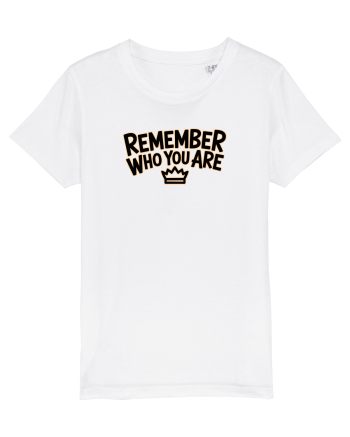 REMEMBER WHO YOU ARE - NU UITA CINE ESTI 3 White