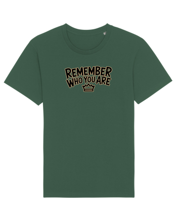 REMEMBER WHO YOU ARE - NU UITA CINE ESTI 3 Bottle Green