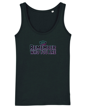 REMEMBER WHO YOU ARE - NU UITA CINE ESTI 4 Black