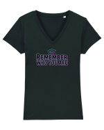 REMEMBER WHO YOU ARE - NU UITA CINE ESTI 4 Tricou mânecă scurtă guler V Damă Evoker