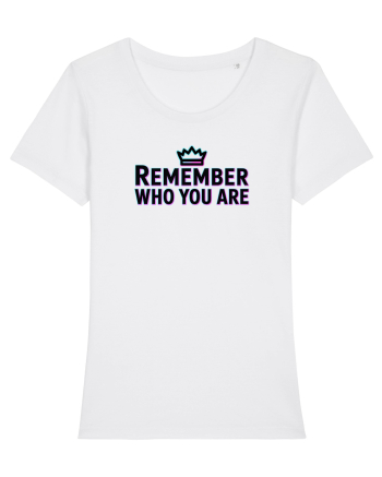 REMEMBER WHO YOU ARE - NU UITA CINE ESTI 4 White