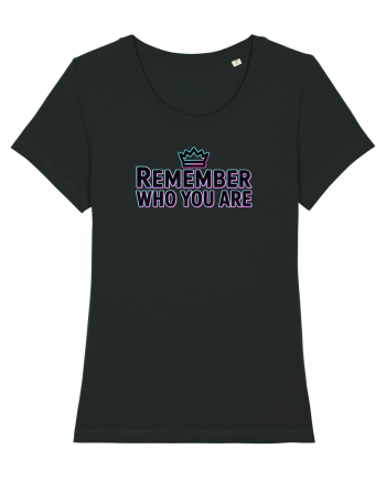 REMEMBER WHO YOU ARE - NU UITA CINE ESTI 4 Black