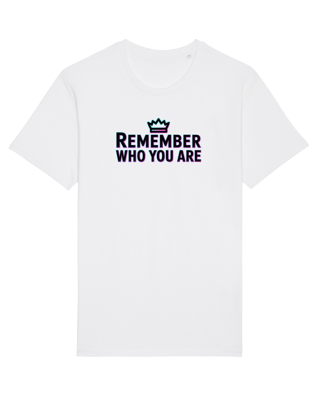 Tricou mânecă scurtă Unisex Rocker White