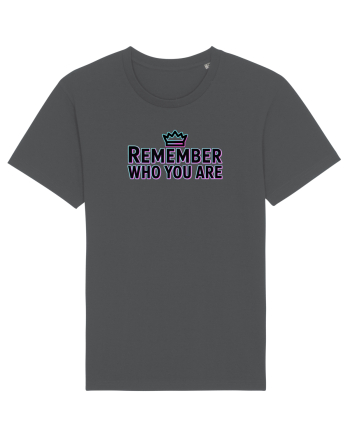REMEMBER WHO YOU ARE - NU UITA CINE ESTI 4 Anthracite