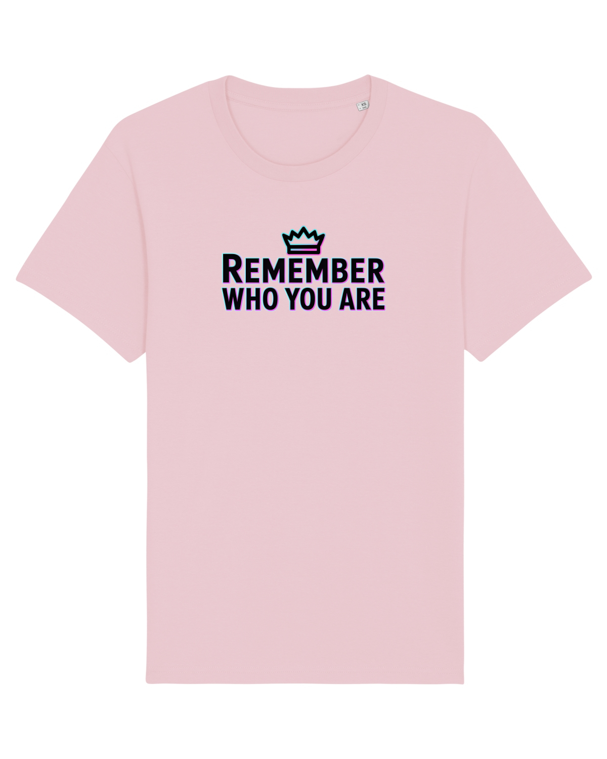 Tricou mânecă scurtă Unisex Rocker Cotton Pink