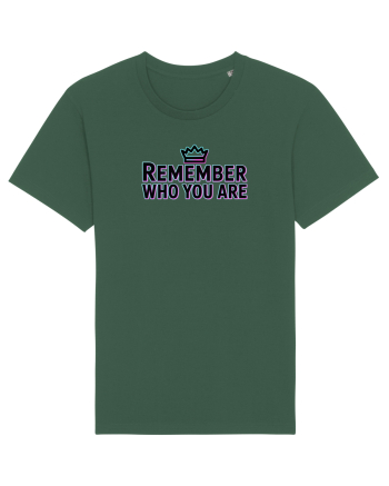 REMEMBER WHO YOU ARE - NU UITA CINE ESTI 4 Bottle Green