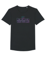 REMEMBER WHO YOU ARE - NU UITA CINE ESTI 4 Tricou mânecă scurtă guler larg Bărbat Skater