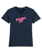 IMPOSSIBLE LOVE - IUBIRE IMPOSIBILA Tricou mânecă scurtă guler V Bărbat Presenter