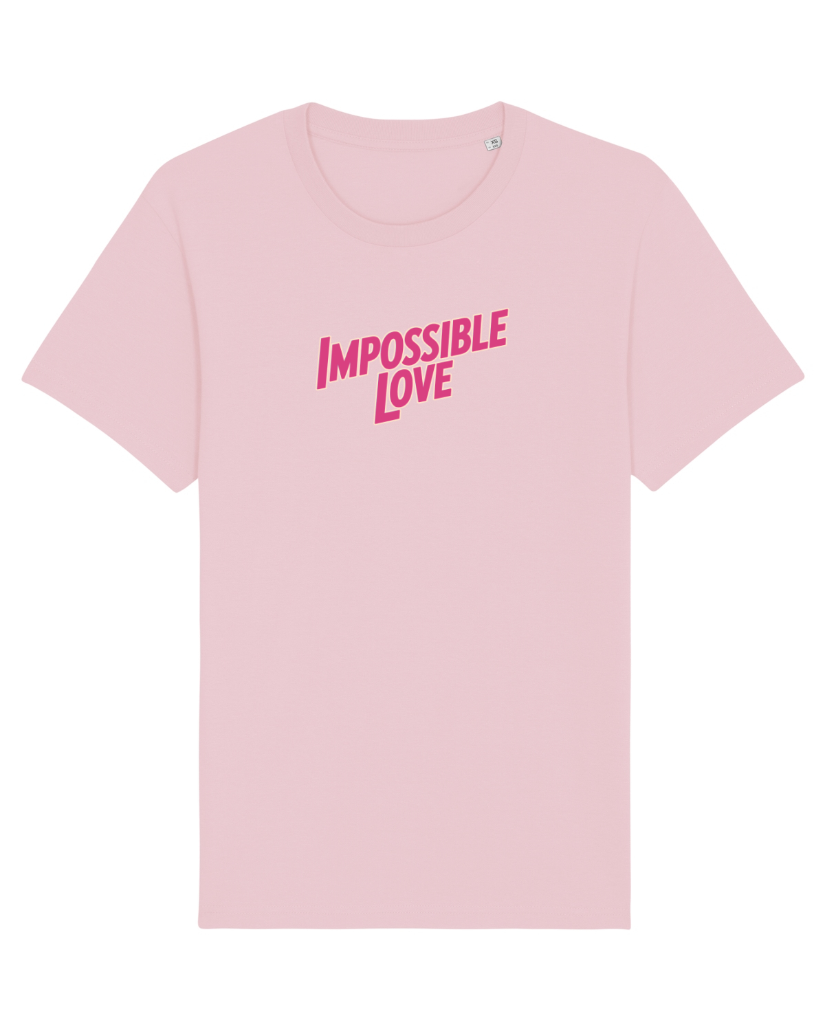 Tricou mânecă scurtă Unisex Rocker Cotton Pink