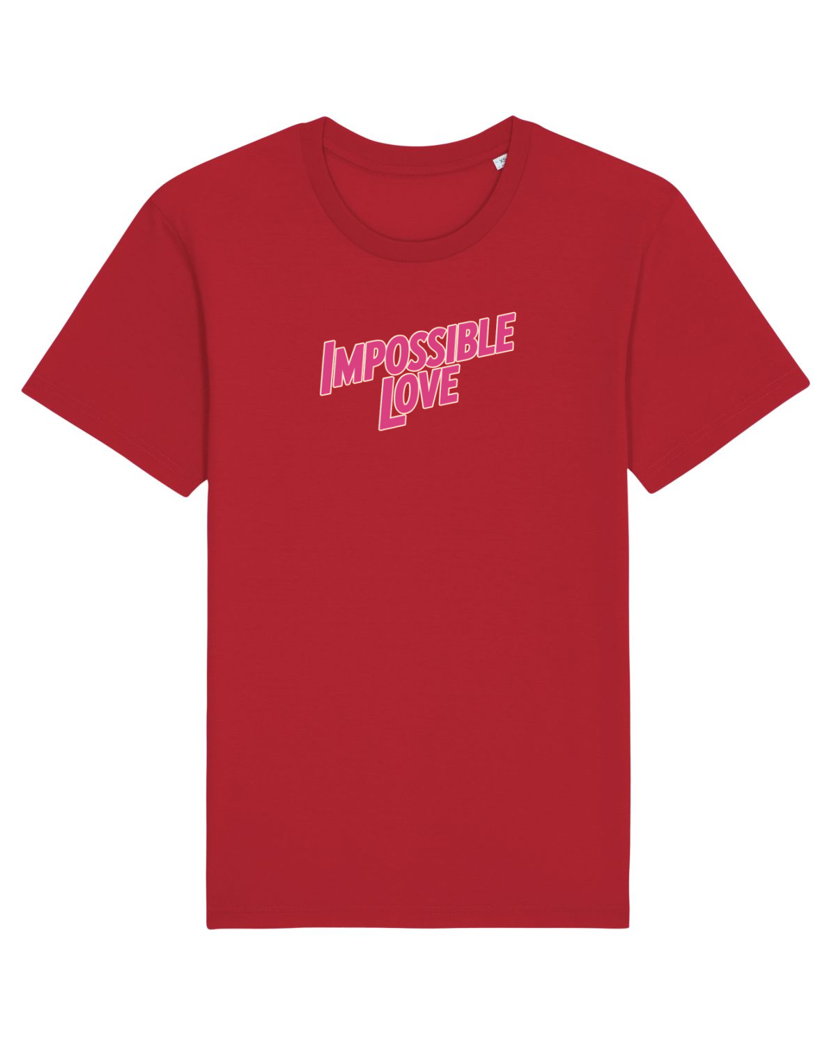 Tricou mânecă scurtă Unisex Rocker Red