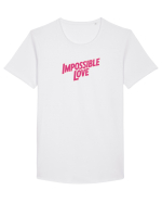 IMPOSSIBLE LOVE - IUBIRE IMPOSIBILA Tricou mânecă scurtă guler larg Bărbat Skater
