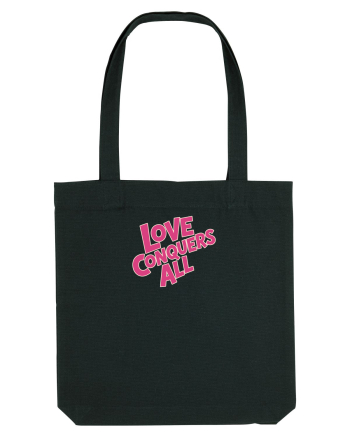 LOVE CONQUERS ALL - IUBIREA INVINGE TOTUL  Black