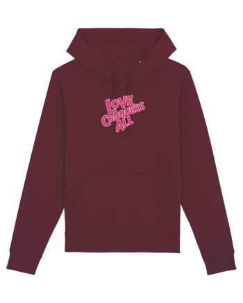 LOVE CONQUERS ALL - IUBIREA INVINGE TOTUL  Burgundy