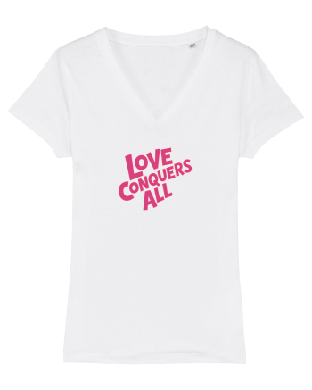 LOVE CONQUERS ALL - IUBIREA INVINGE TOTUL  White