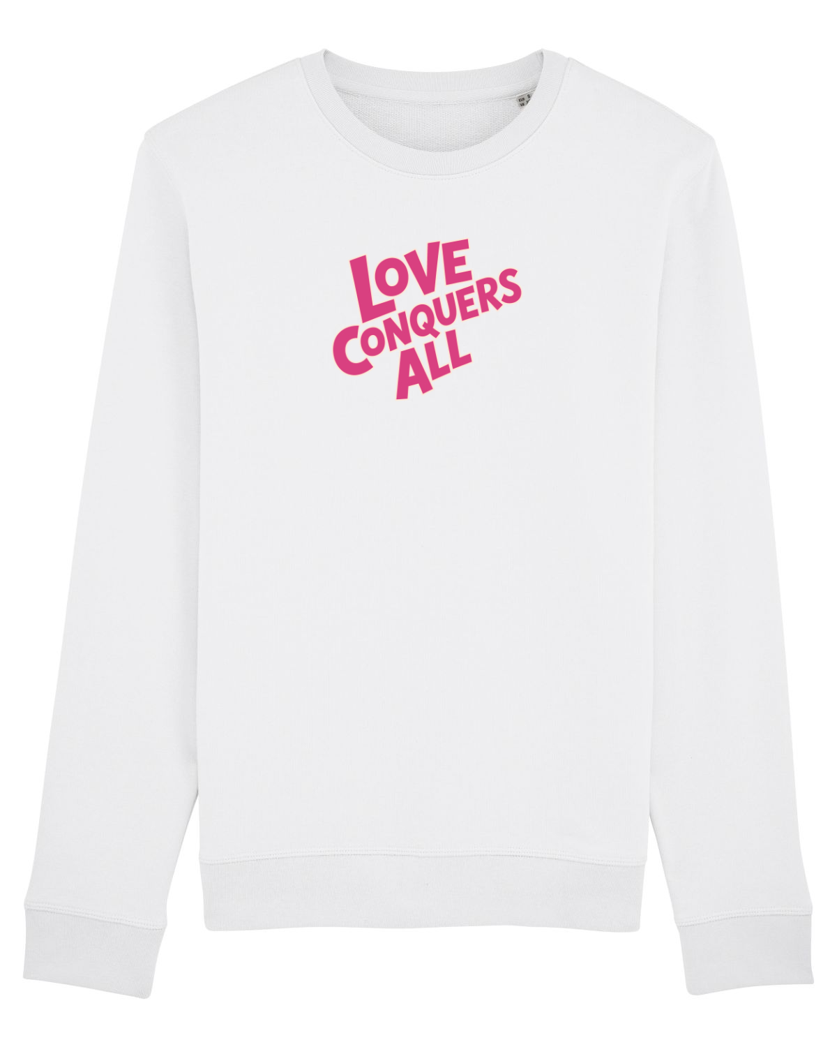 Bluză mânecă lungă Unisex Rise White