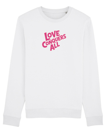 LOVE CONQUERS ALL - IUBIREA INVINGE TOTUL  White