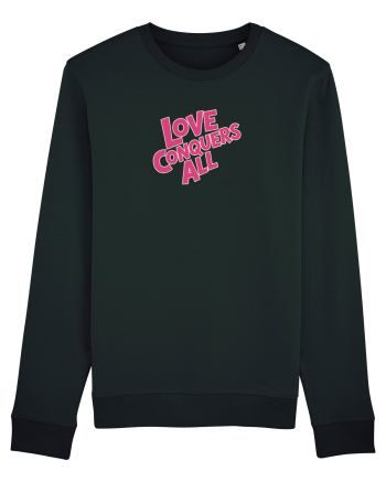 LOVE CONQUERS ALL - IUBIREA INVINGE TOTUL  Black