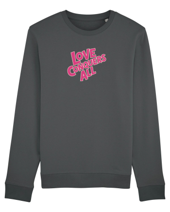 LOVE CONQUERS ALL - IUBIREA INVINGE TOTUL  Anthracite