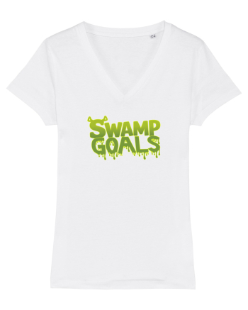 SWAMP GOALS  White