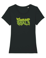 SWAMP GOALS  Tricou mânecă scurtă guler larg fitted Damă Expresser