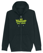MY SWAMP, MY RULES Hanorac cu fermoar Unisex Connector