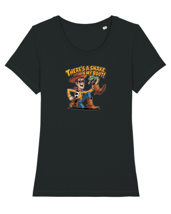 THERE`S A SNAKE IN MY BOOT Black