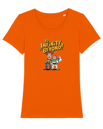 TO INFINITY AND BEYOND Bright Orange