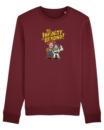 TO INFINITY AND BEYOND Burgundy
