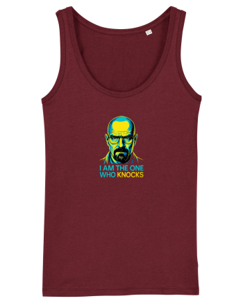 I AM THE ONE WHO KNOCKS Burgundy