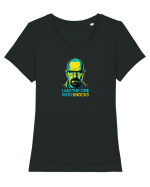 I AM THE ONE WHO KNOCKS Tricou mânecă scurtă guler larg fitted Damă Expresser
