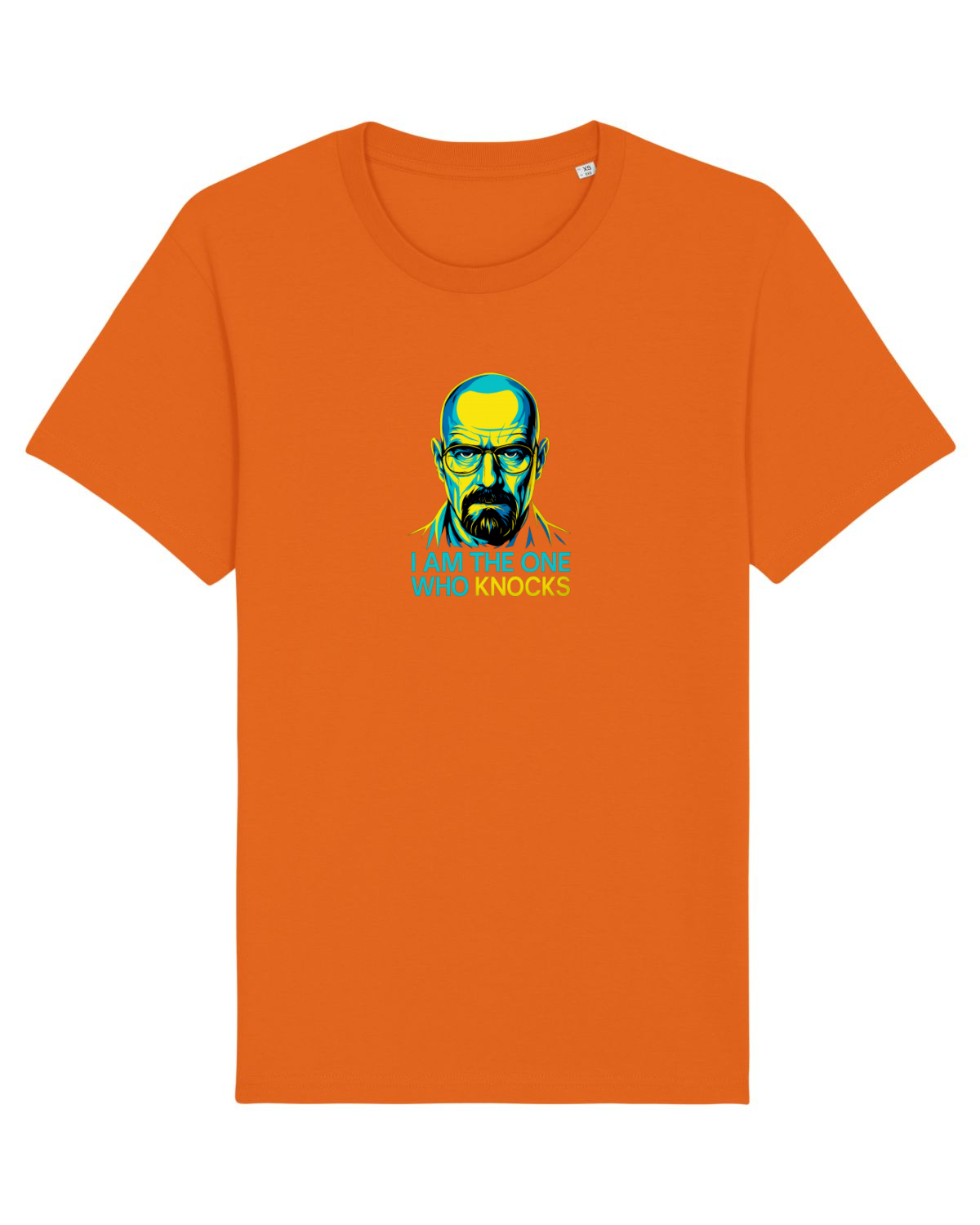 Tricou mânecă scurtă Unisex Rocker Bright Orange