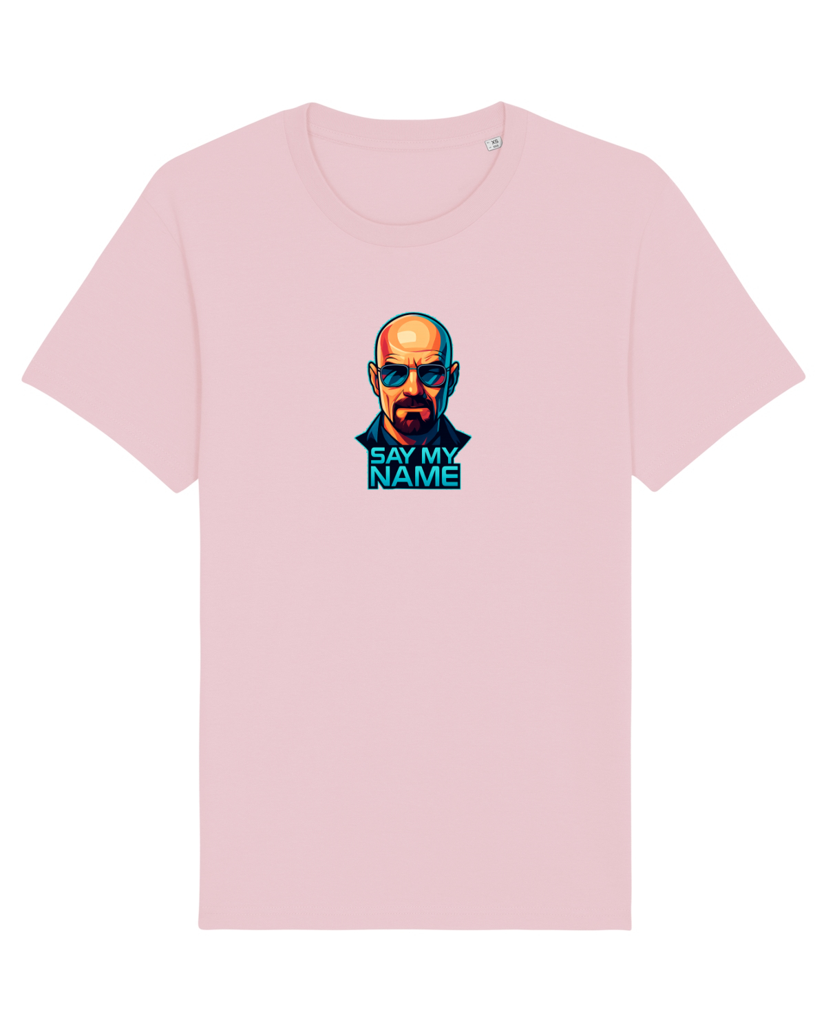 Tricou mânecă scurtă Unisex Rocker Cotton Pink