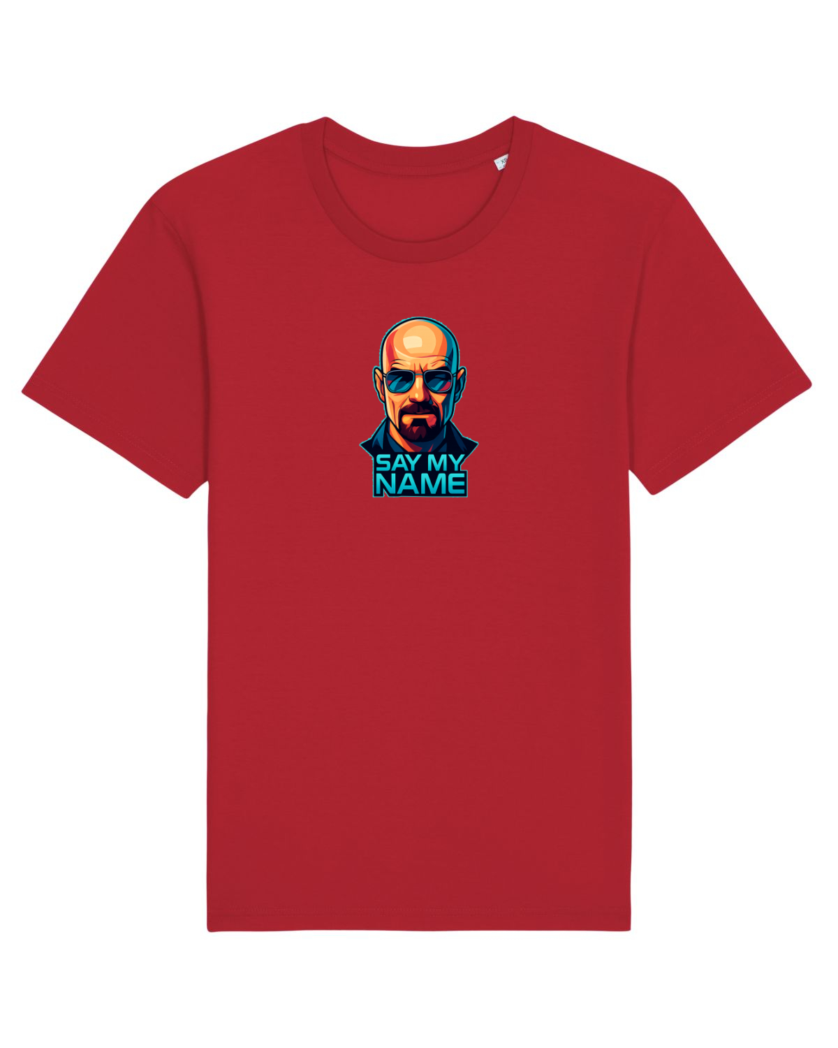 Tricou mânecă scurtă Unisex Rocker Red